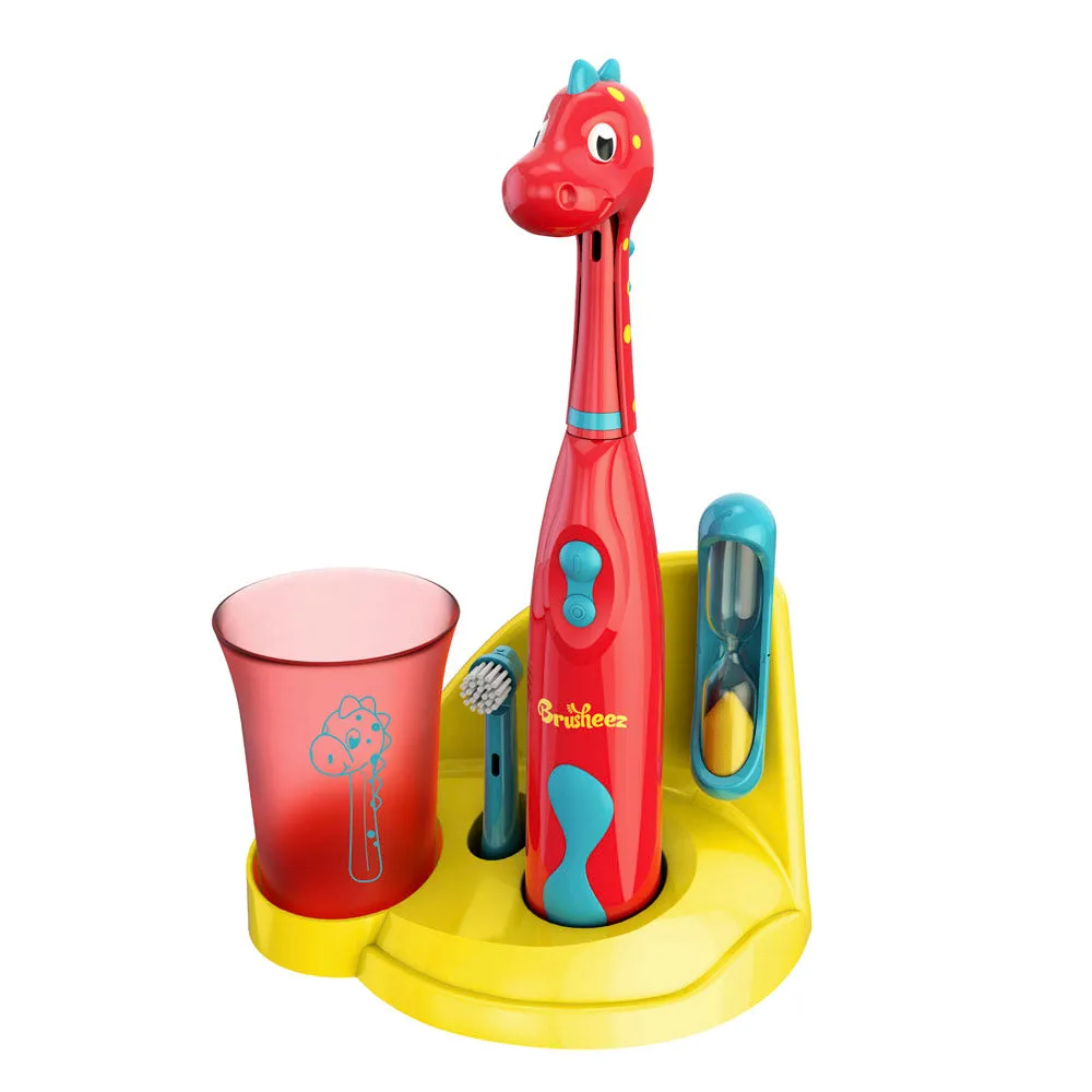 Brusheez® Kids’ Electric Toothbrush Set - Pepper the Dino