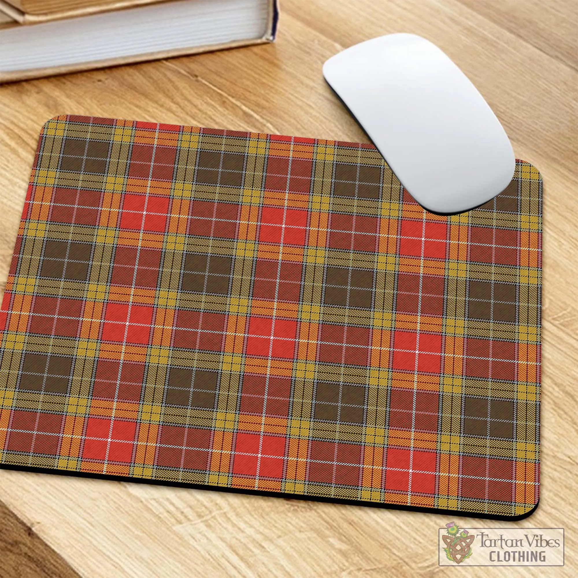 Buchanan Old Set Weathered Tartan Mouse Pad