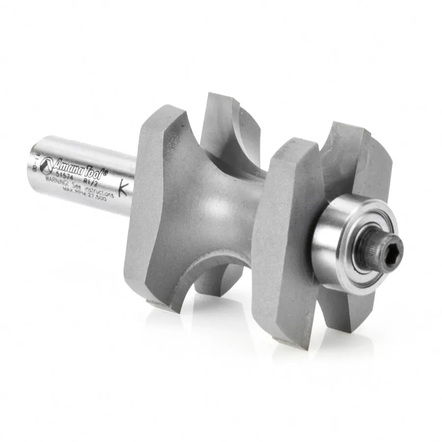 Bullnose Router Bit | 1⁄2 Radius x 1 3⁄16 Dia x 1 9⁄32 x 1⁄2"Shank | 51574 | 738685155745