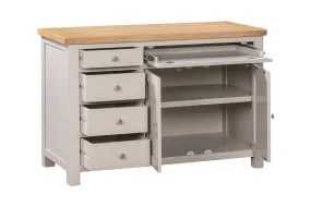 Camden Putty Hidden Chest Desk