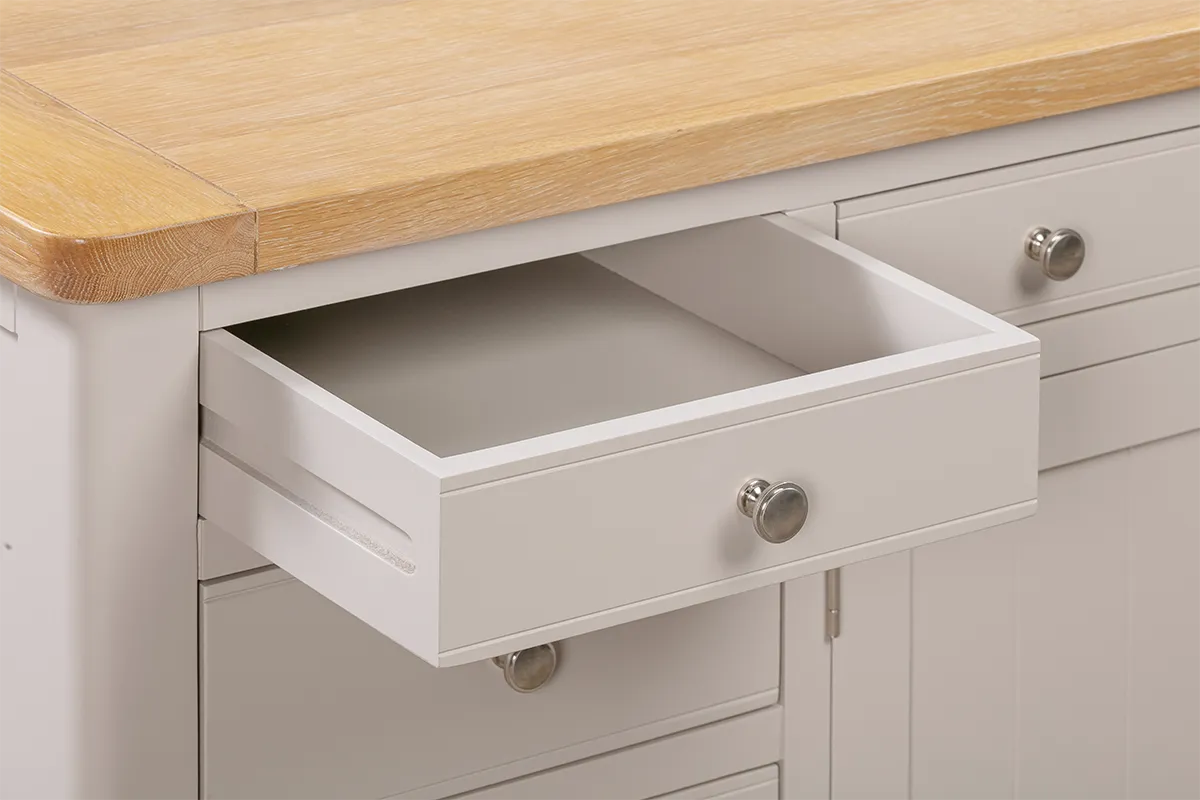 Camden Putty Hidden Chest Desk