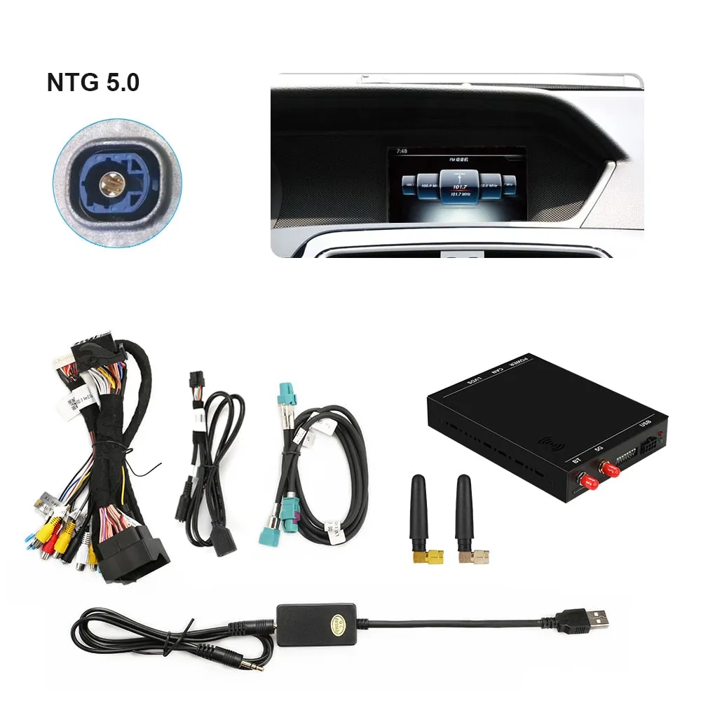 Carplay & AndroidAuto For Mercedes  NTG 4.5 4.7 5.0