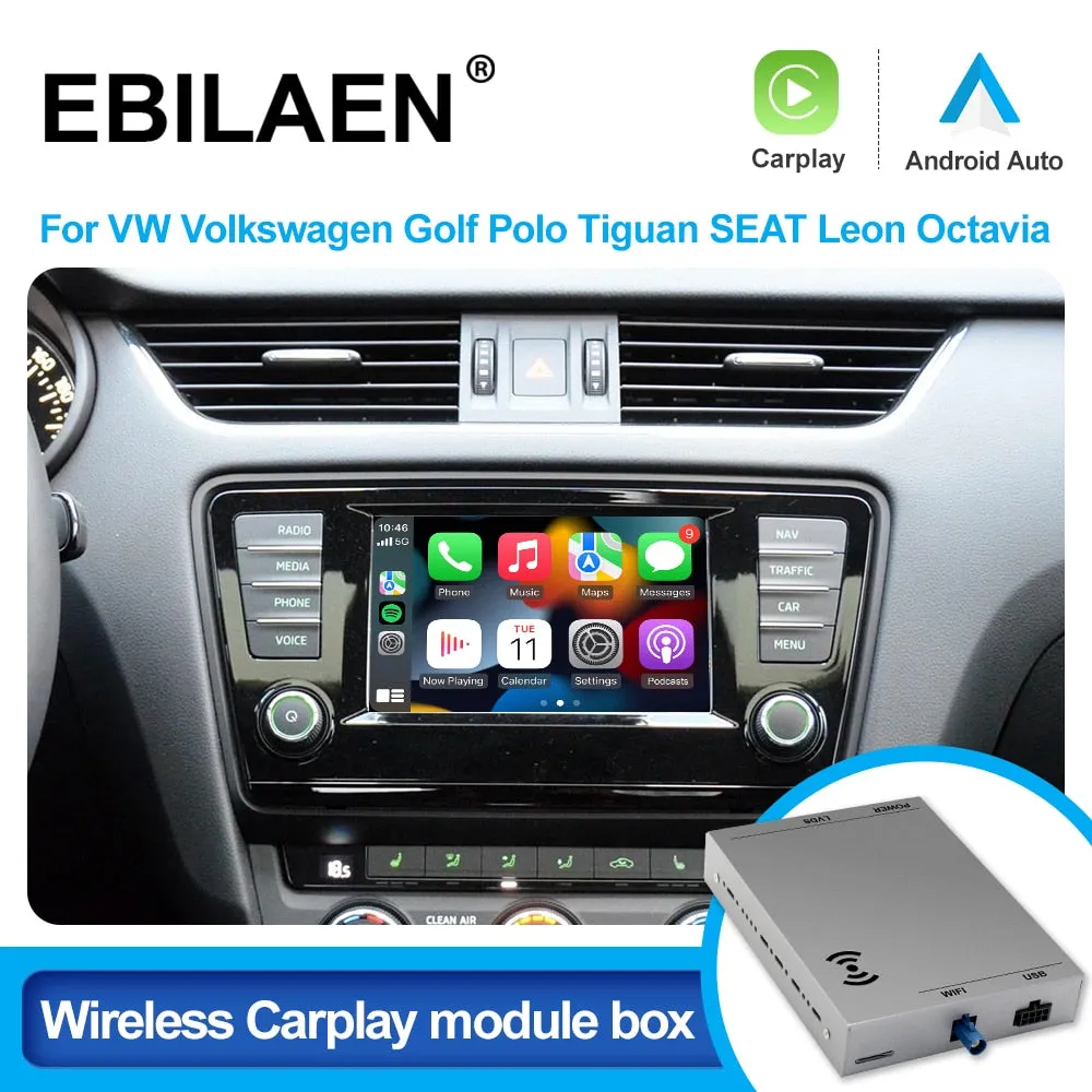 Carplay & AndroidAuto for Volkswagen, Skoda, Seat