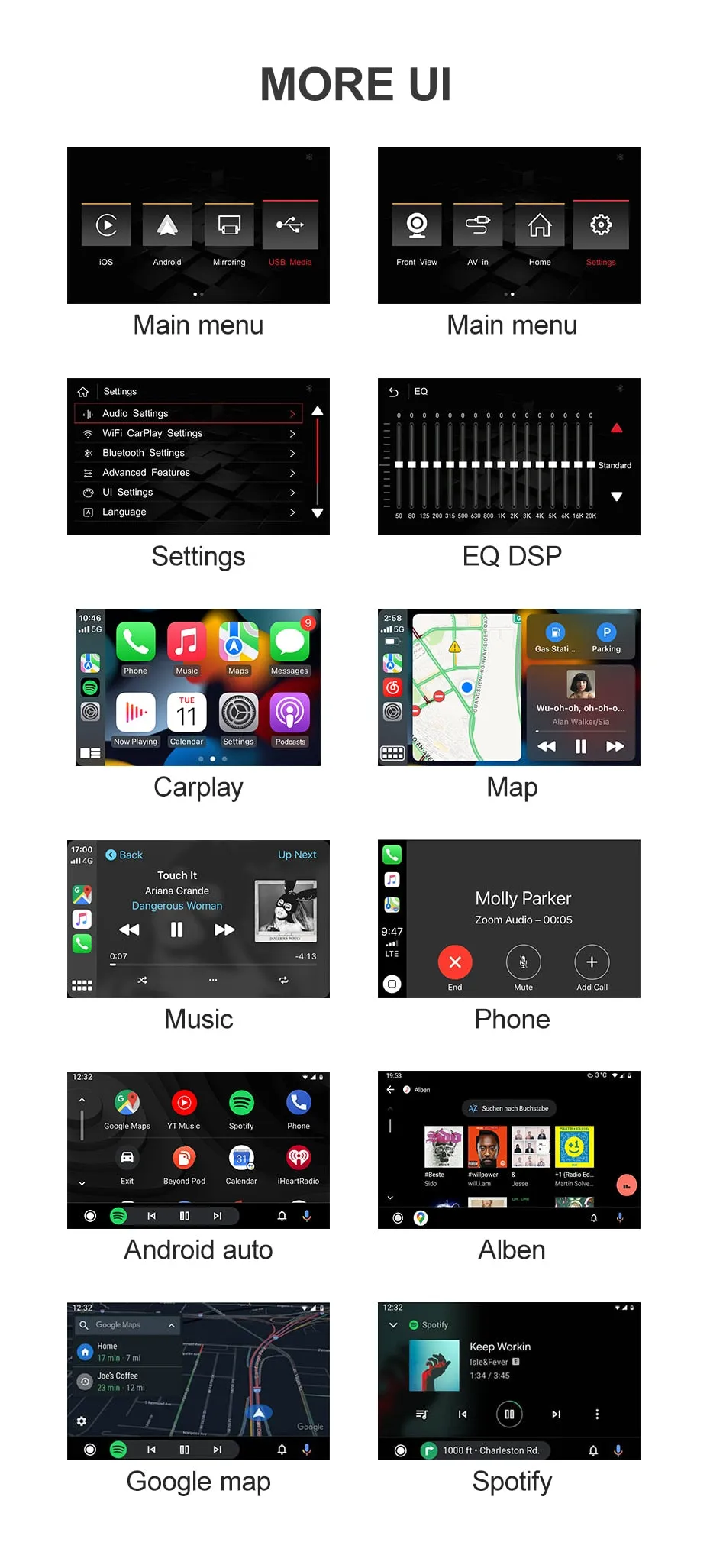 Carplay & AndroidAuto for Volkswagen, Skoda, Seat