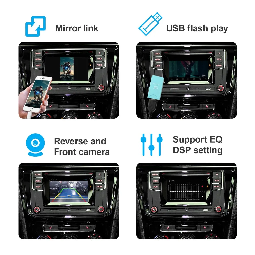 Carplay & AndroidAuto for Volkswagen, Skoda, Seat