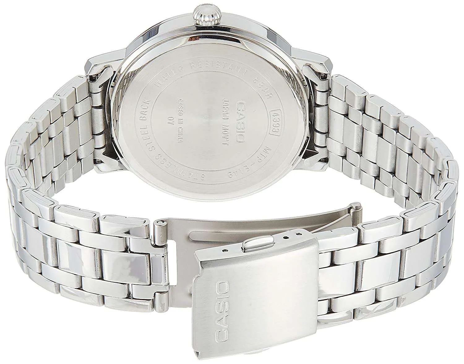 Casio MTP-E149D-2B Silver Stainless Watch for Men