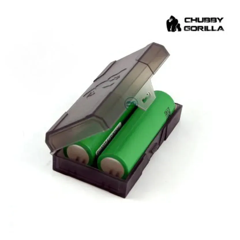 Chubby Gorilla Dual or Quad 18650 Battery Case Black or Yellow