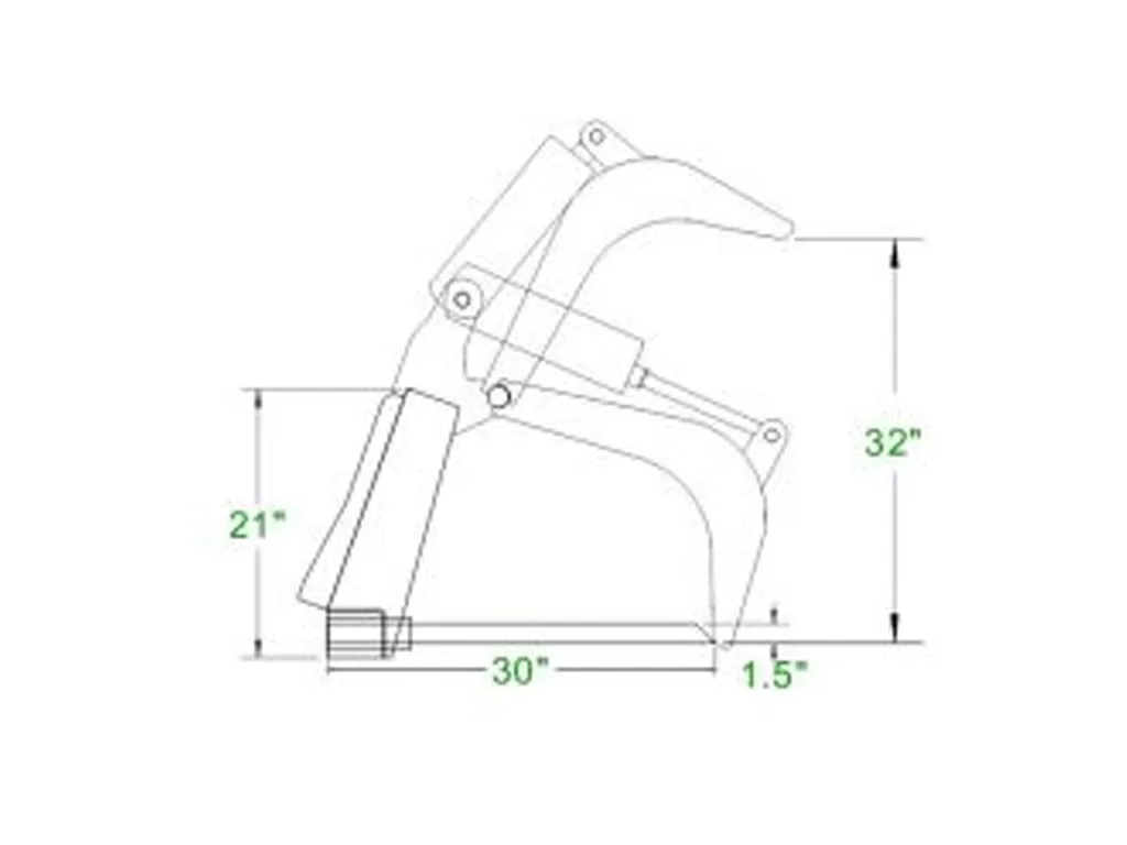 CID Manure fork Grapple for Tractors