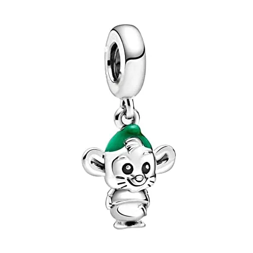 Cinderella Gus Mouse Dangle Charm