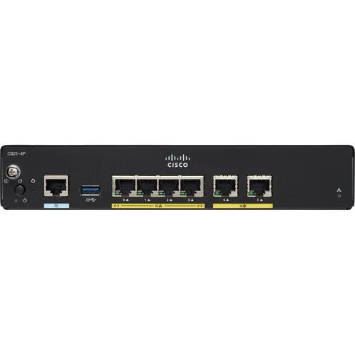 Cisco C921-4PATT 900 Series Integrated Services Router