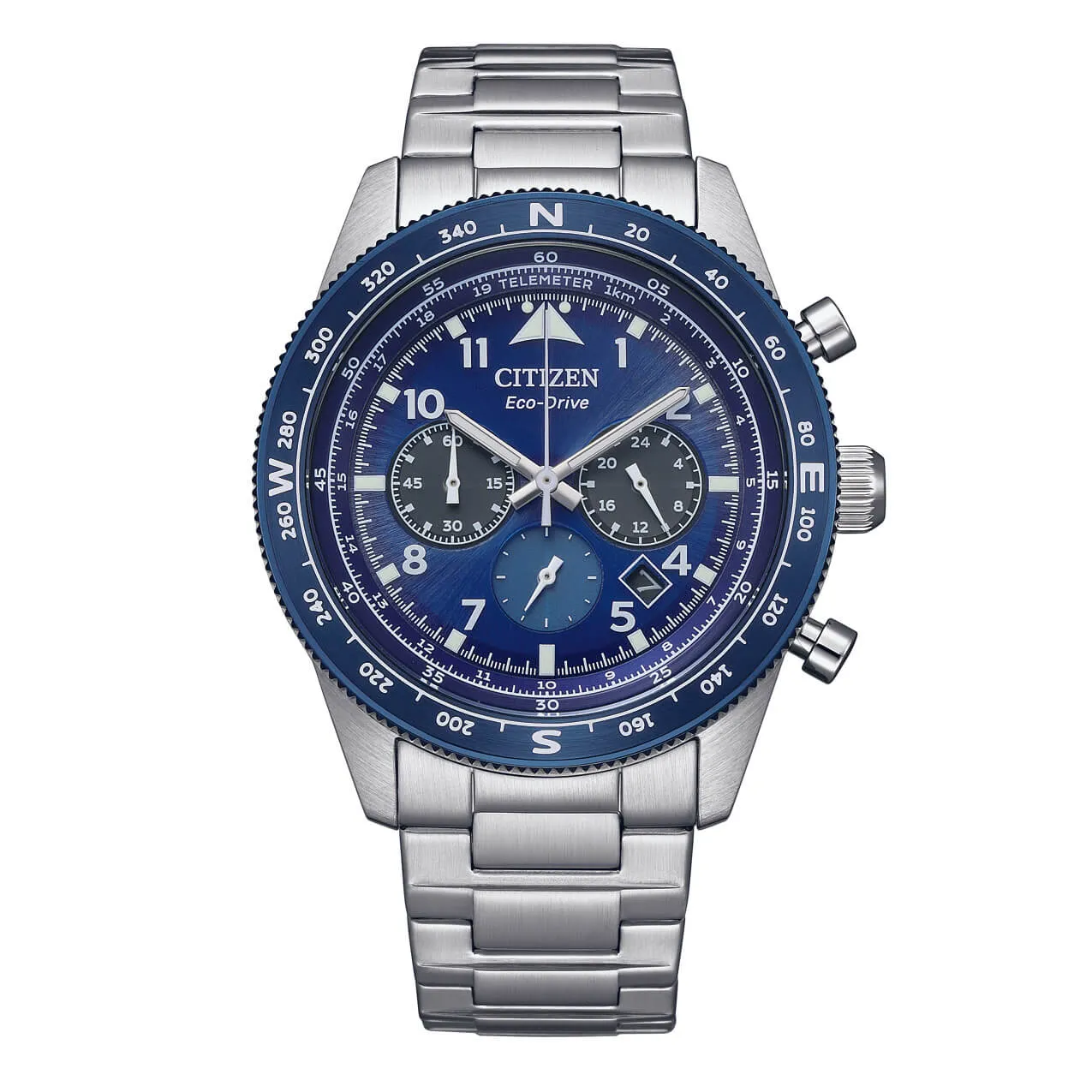 Citizen Men's Watch Eco-Drive Future Force Chrono Blue CA4554-84L