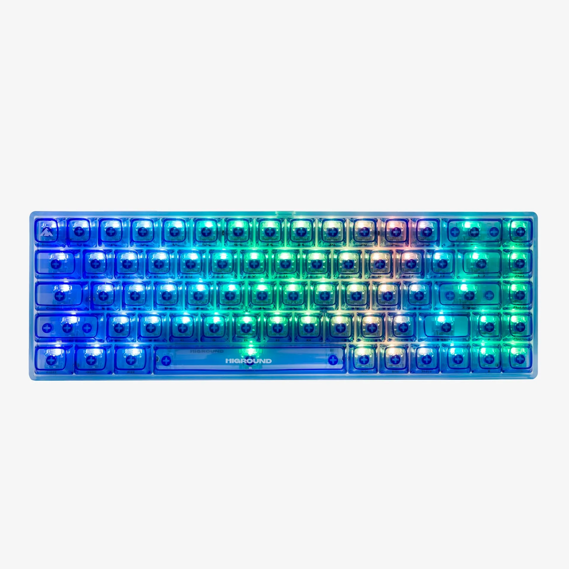 CLEAR SAPPHIRE Base 65 Keyboard (BW V2 Switch)