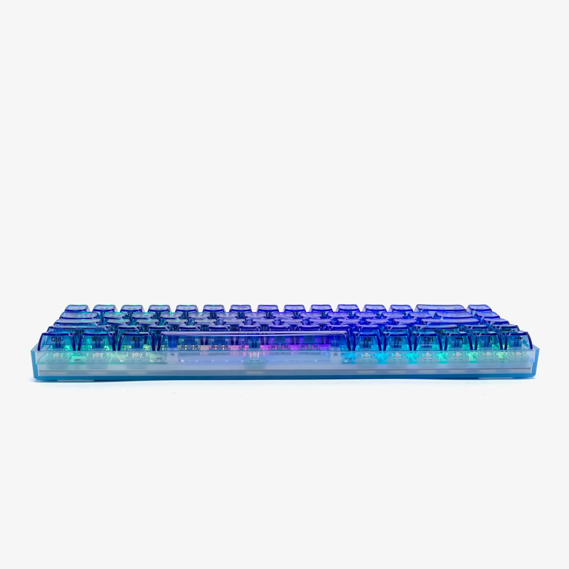 CLEAR SAPPHIRE Base 65 Keyboard (BW V2 Switch)