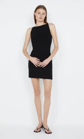 CLOVER MINI DRESS - BLACK