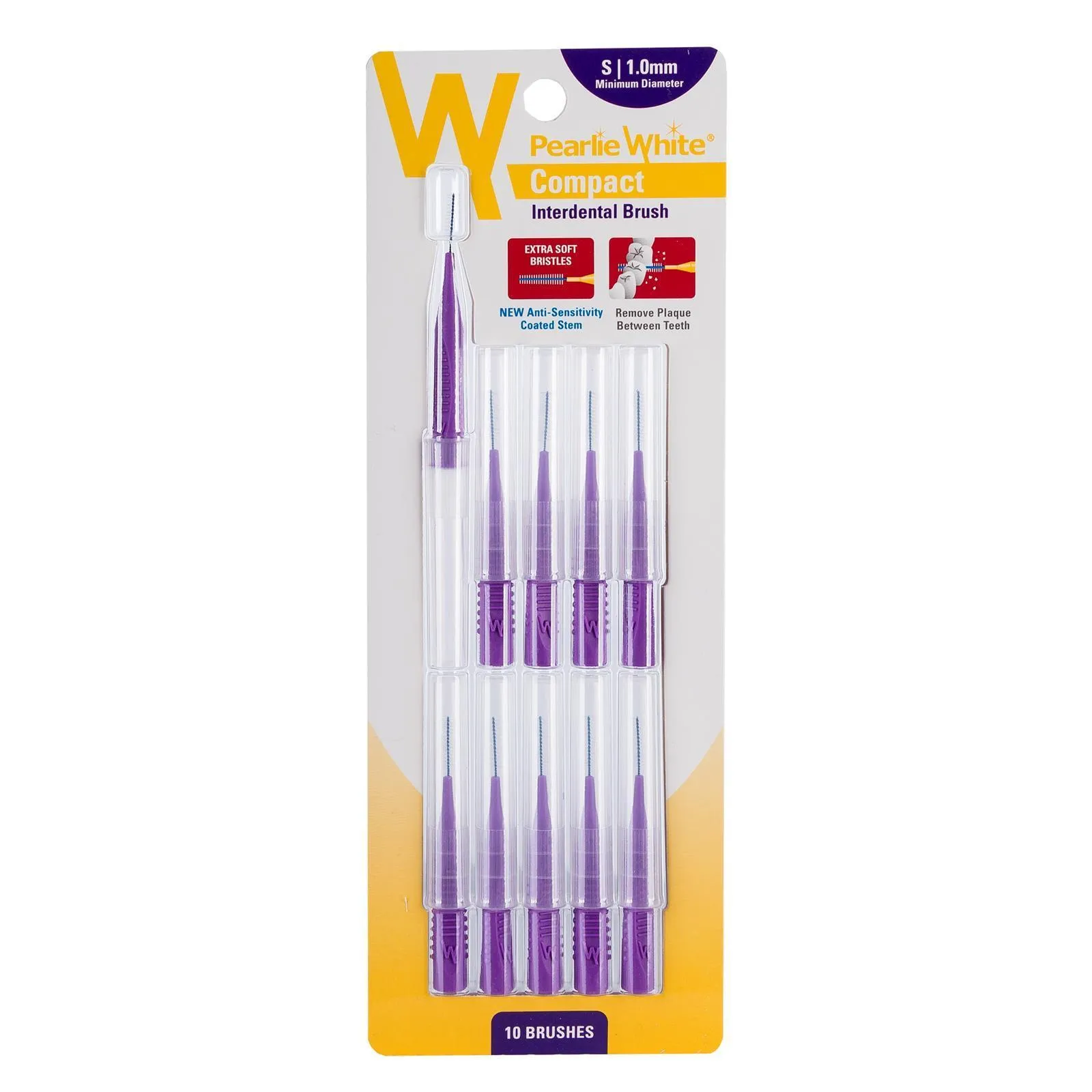 Compact Interdental Brushes | - Pack of 10s