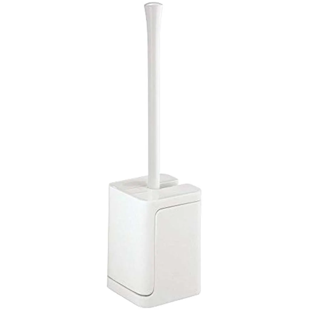 Compact Toilet Bowl Brush and Holder