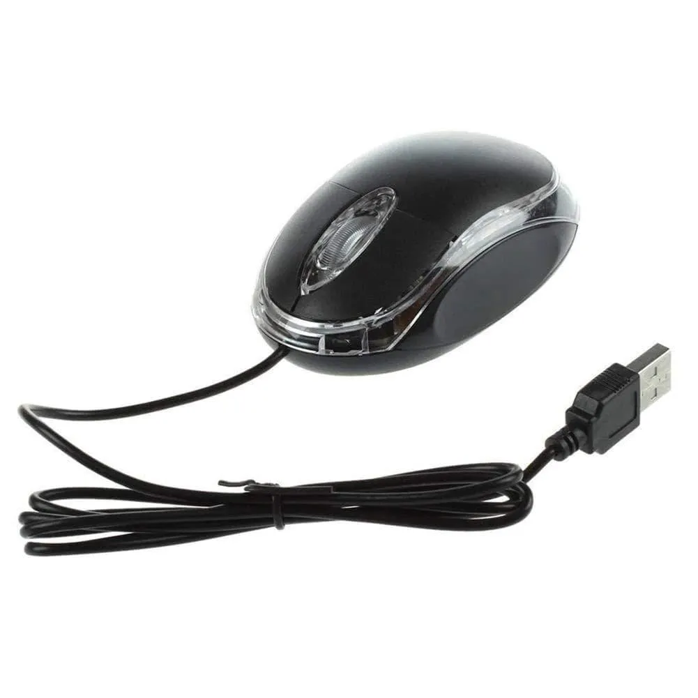 Computer compatibility With Quantum QHM222 3-Button 1000DPI Wired Optical Mouse (Black)