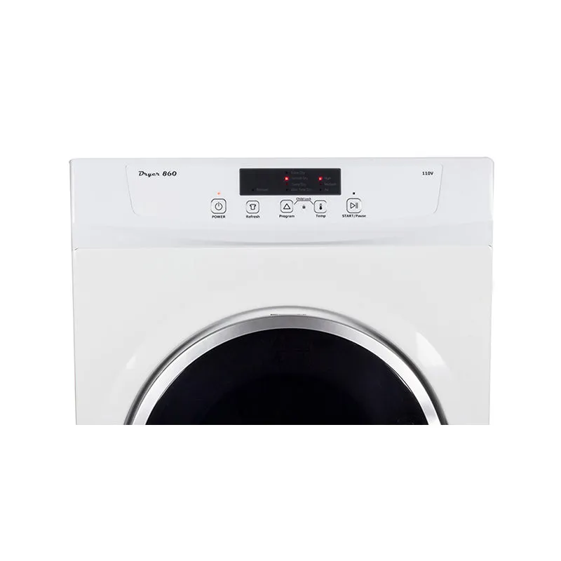 Conserv APARTMENT STACKABLE 15 Lbs Washer 1.9cf 110V Vented Dryer 3.5cf 110V