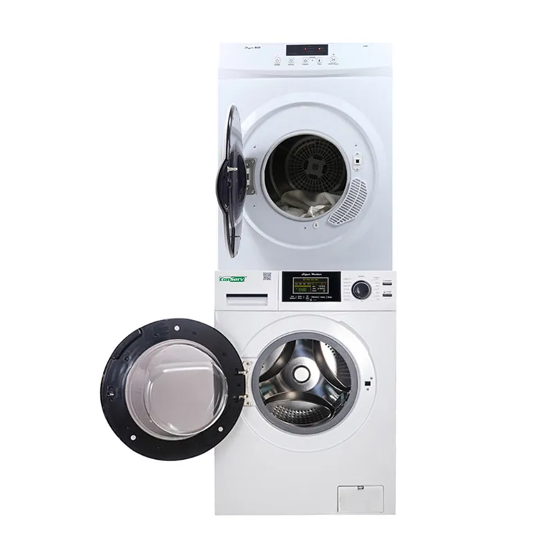 Conserv APARTMENT STACKABLE 15 Lbs Washer 1.9cf 110V Vented Dryer 3.5cf 110V