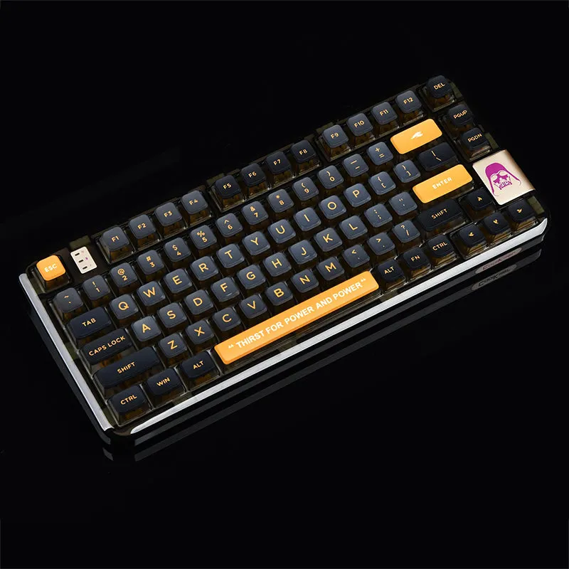 CoolKiller CK75 Triple Mode Transparent Mechanical Keyboard