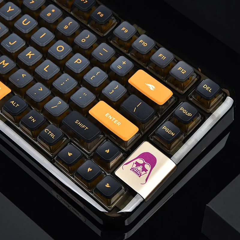 CoolKiller CK75 Triple Mode Transparent Mechanical Keyboard