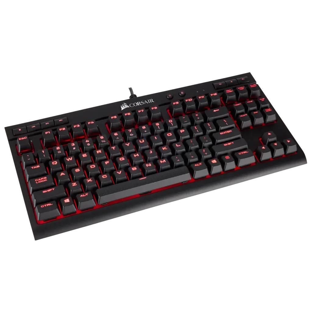 Corsair K63 Compact Mechanical Gaming Keyboard — Cherry® MX Red Switch CH-9115020-NA