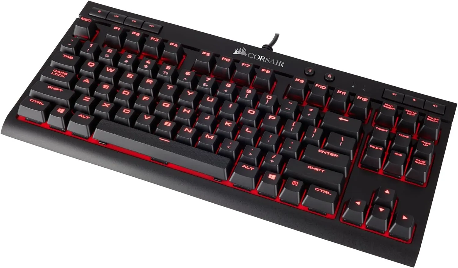 Corsair K63 Compact Mechanical Gaming Keyboard — Cherry® MX Red Switch CH-9115020-NA