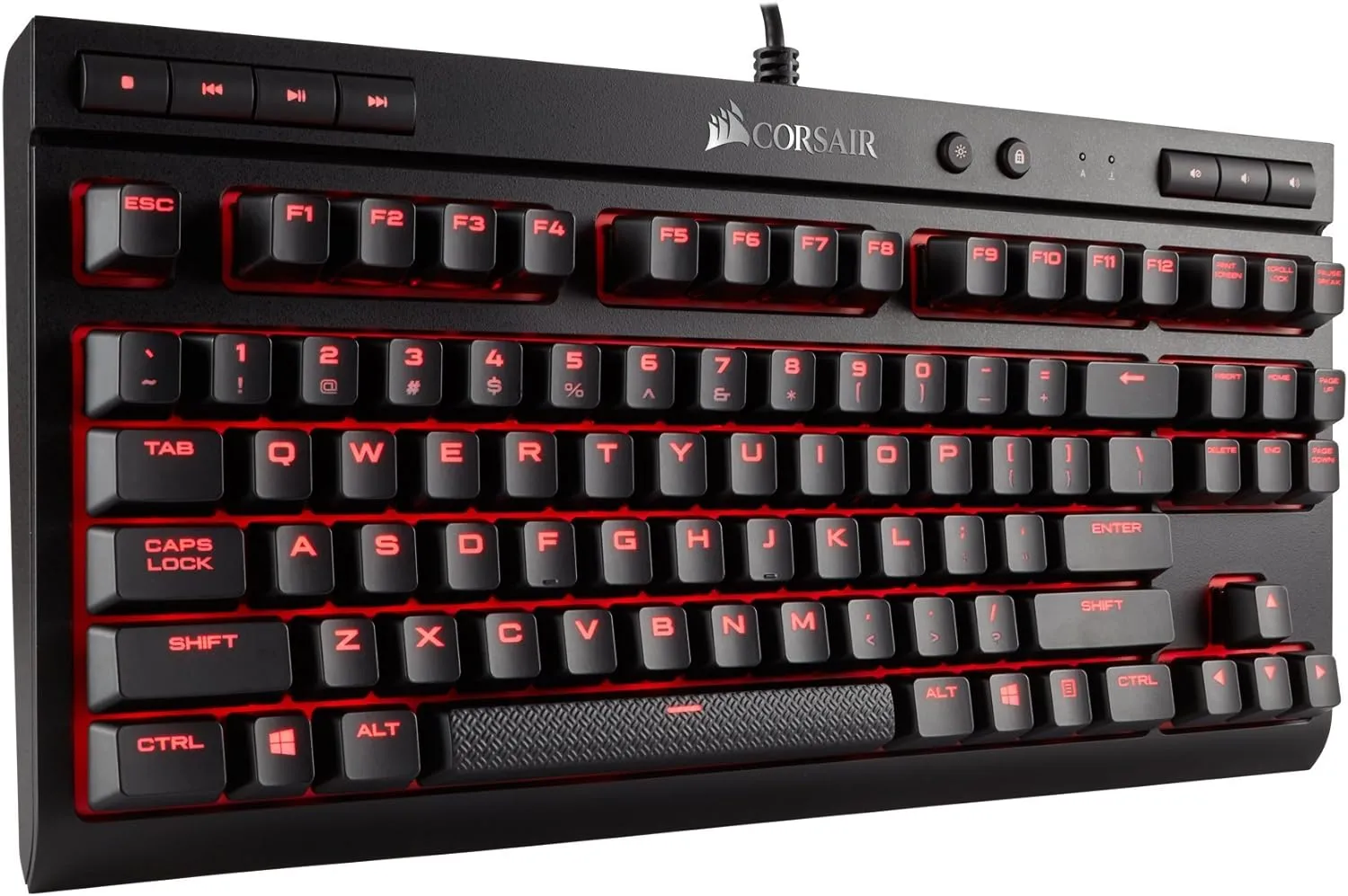 Corsair K63 Compact Mechanical Gaming Keyboard — Cherry® MX Red Switch CH-9115020-NA