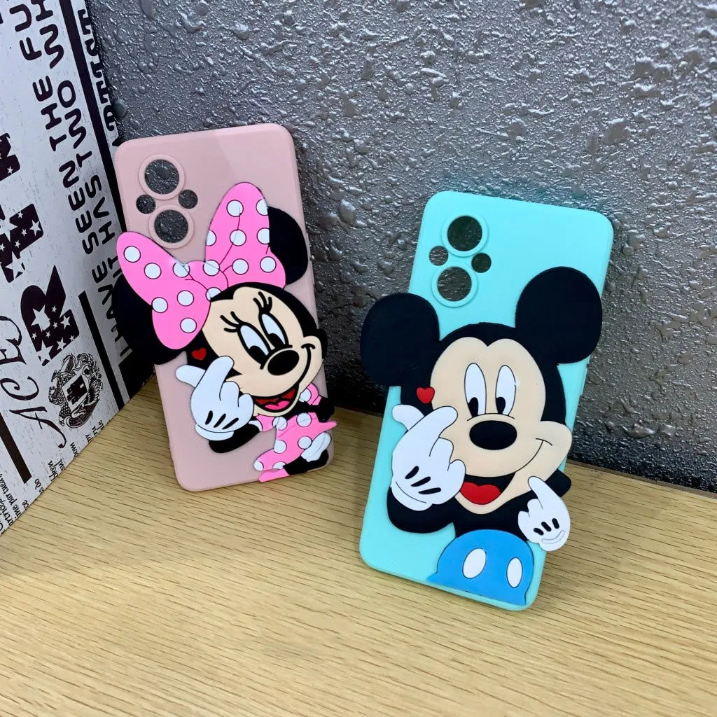 Couple Mickey And Minnie Hard Protection Case For Redmi