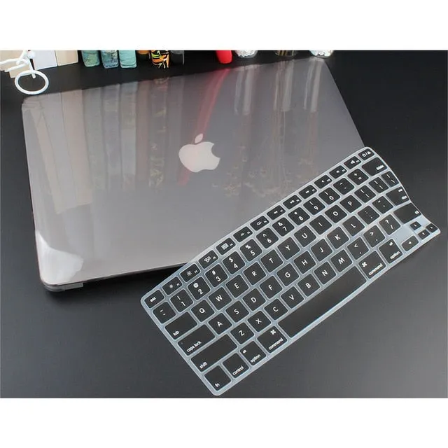 Crystal Clear Hard Case For Apple Macbook