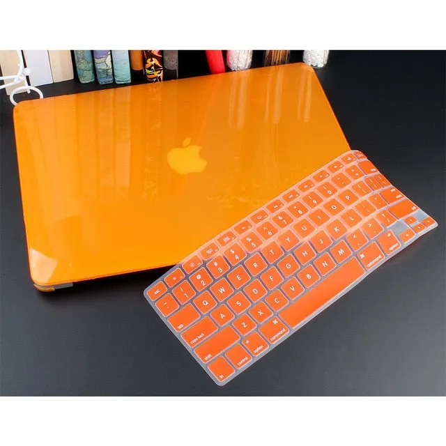 Crystal Clear Hard Case For Apple Macbook