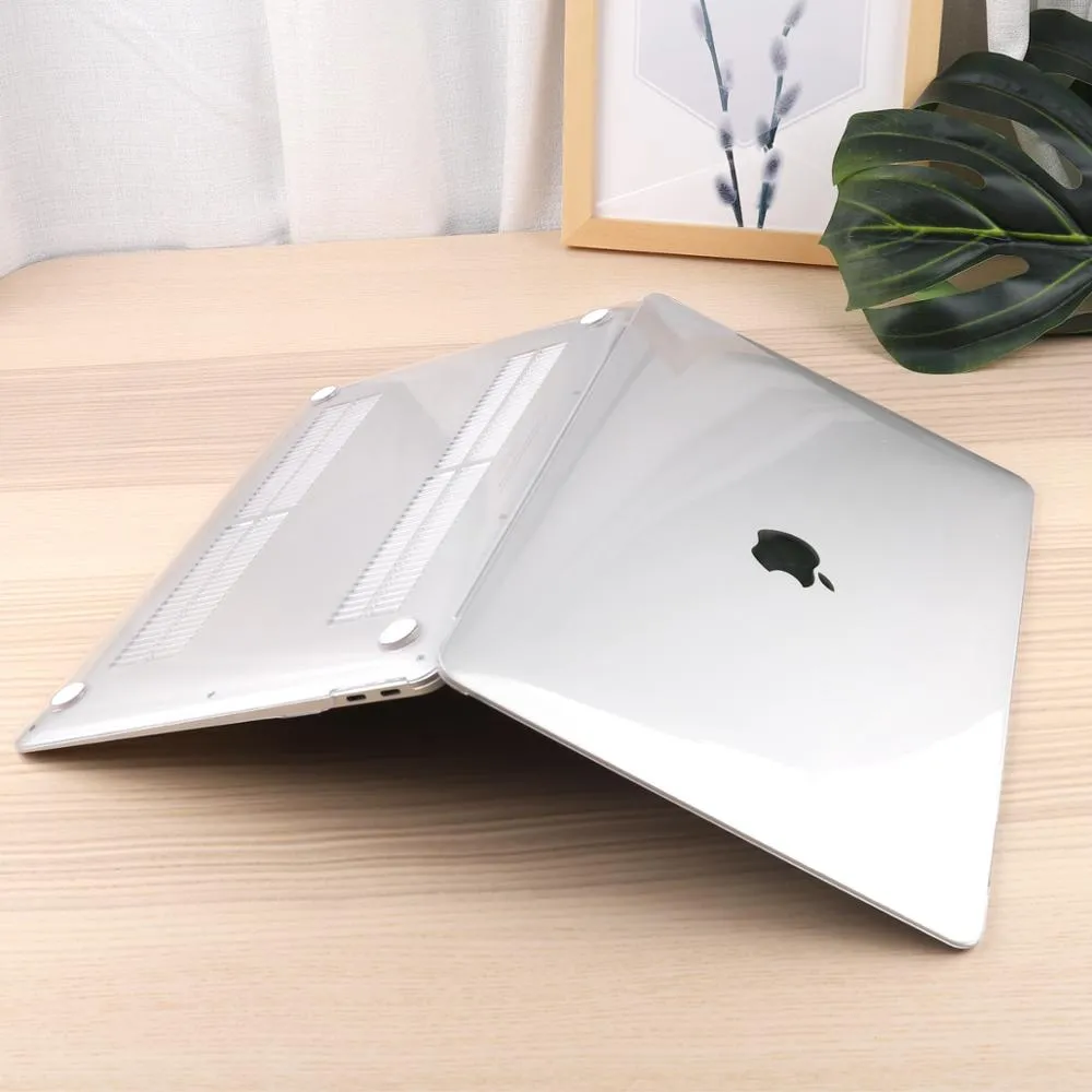 Crystal Clear Hard Case For Apple Macbook