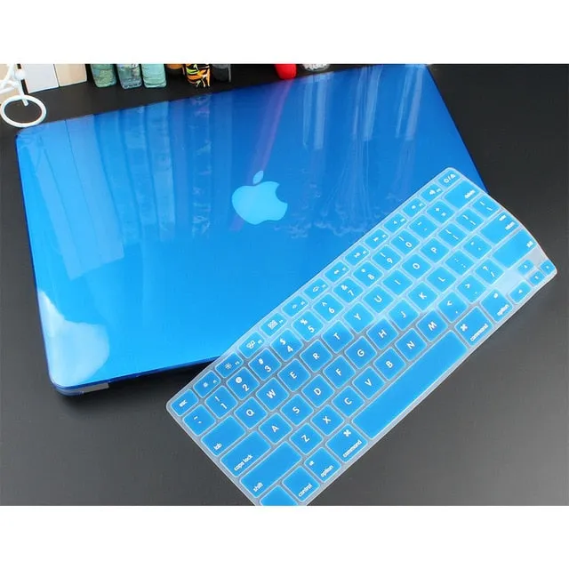 Crystal Clear Hard Case For Apple Macbook