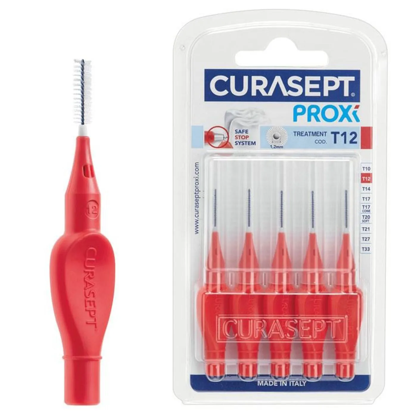 Curasept Proxi T12 Red Interdental Brush 5 PC