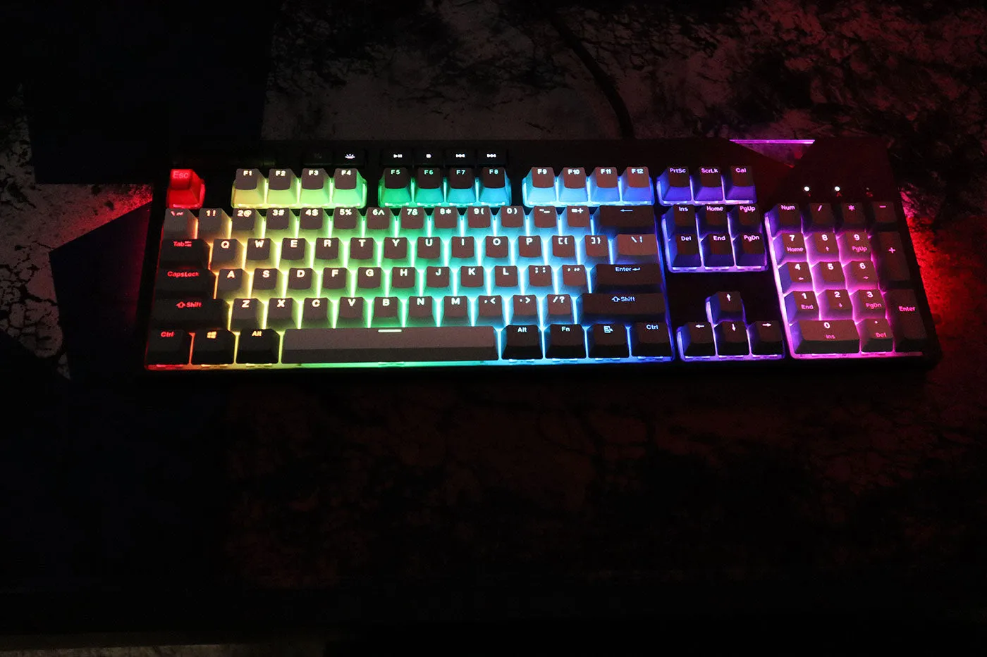 Custom Built Asus Strix Flare Mechanical Keyboard