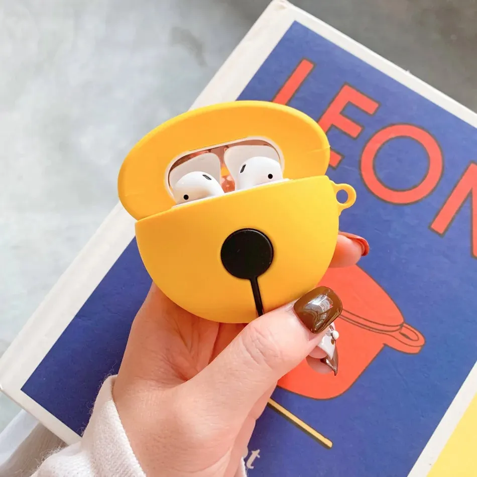 Cute  Cartoon Silicone Airpods Case