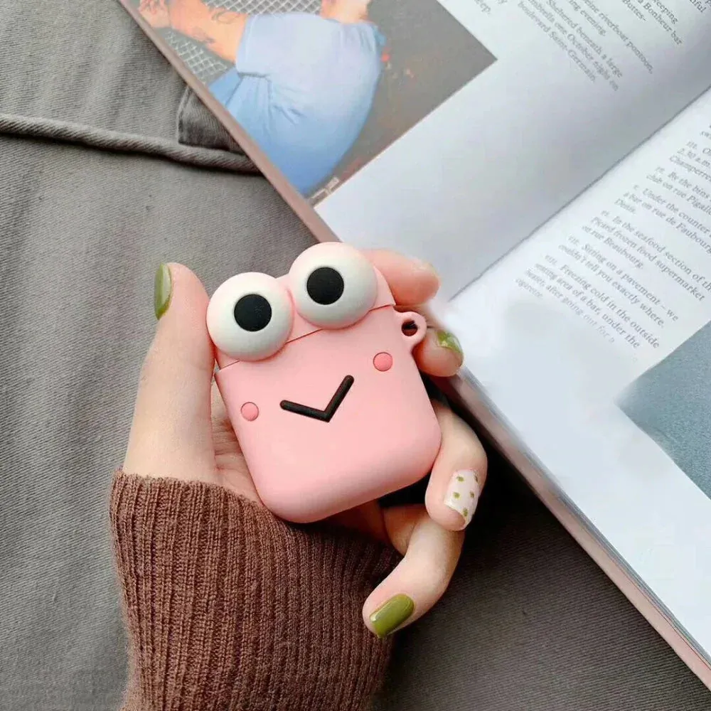 Cute  Cartoon Silicone Airpods Case