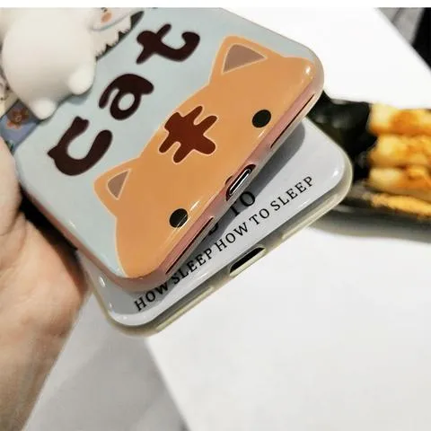 Cute Squishy Animal Case For iPhone