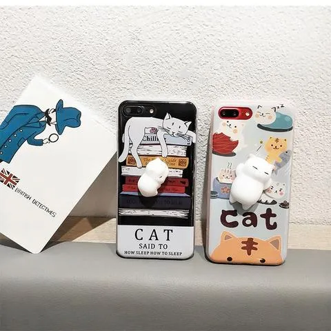 Cute Squishy Animal Case For iPhone