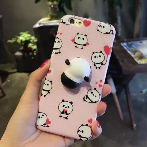 Cute Squishy Animal Case For iPhone