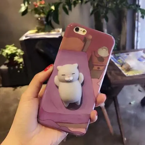 Cute Squishy Animal Case For iPhone