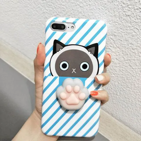 Cute Squishy Animal Case For iPhone