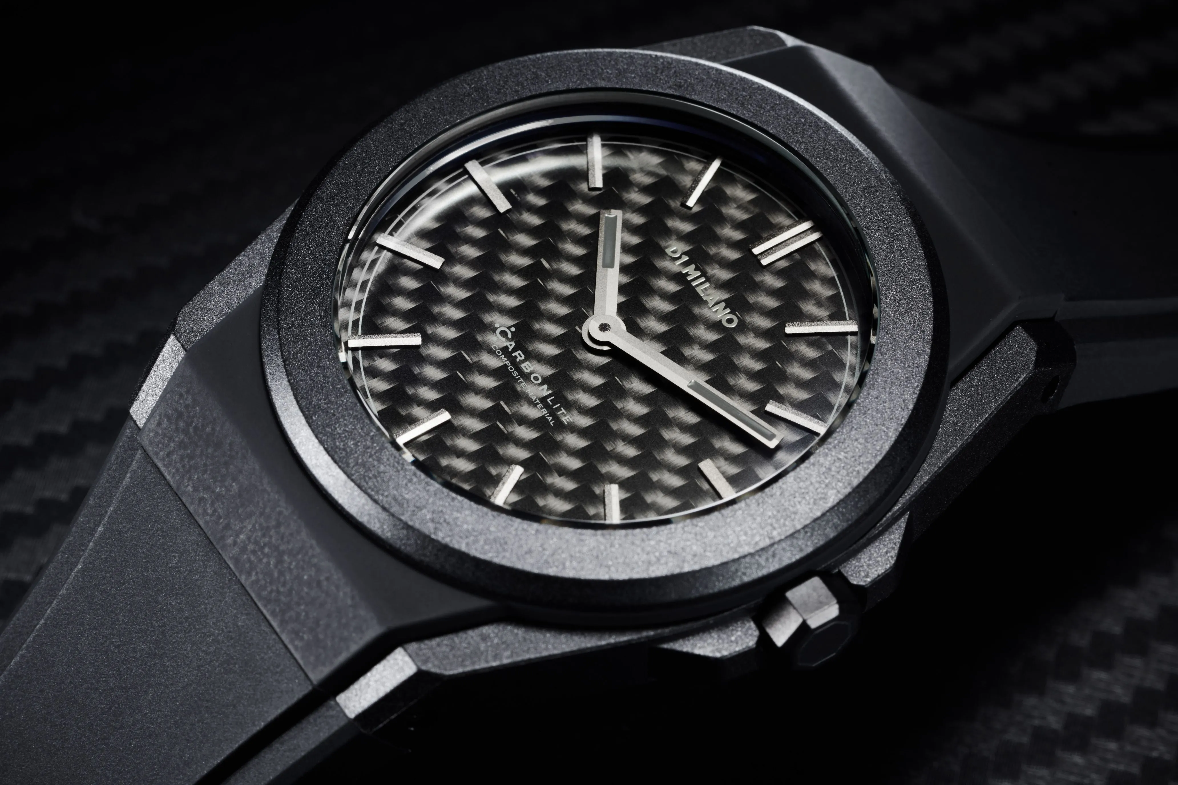 D1 Milano Carbonlite Carbon 40.5mm Watch