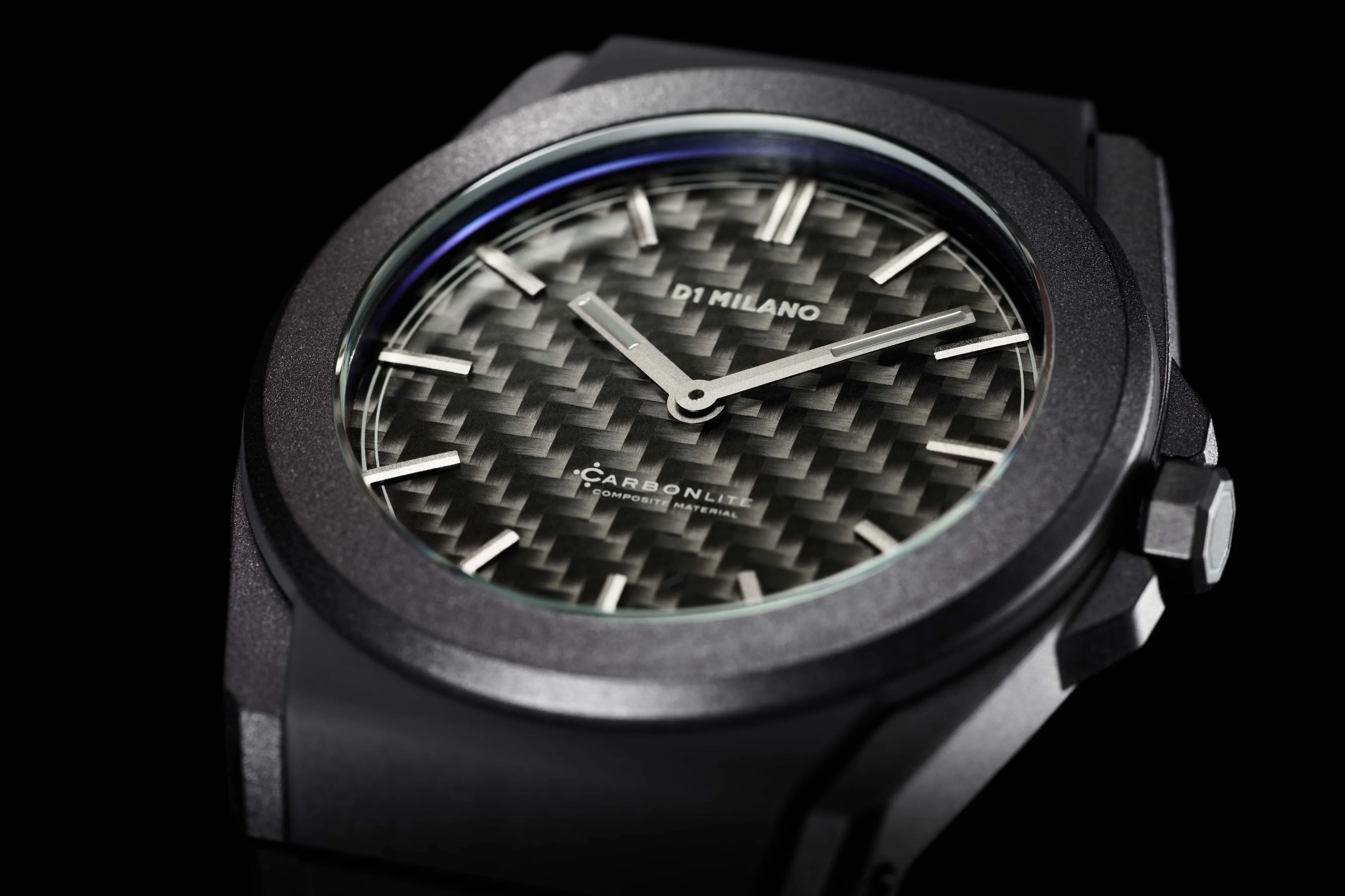 D1 Milano Carbonlite Carbon 40.5mm Watch