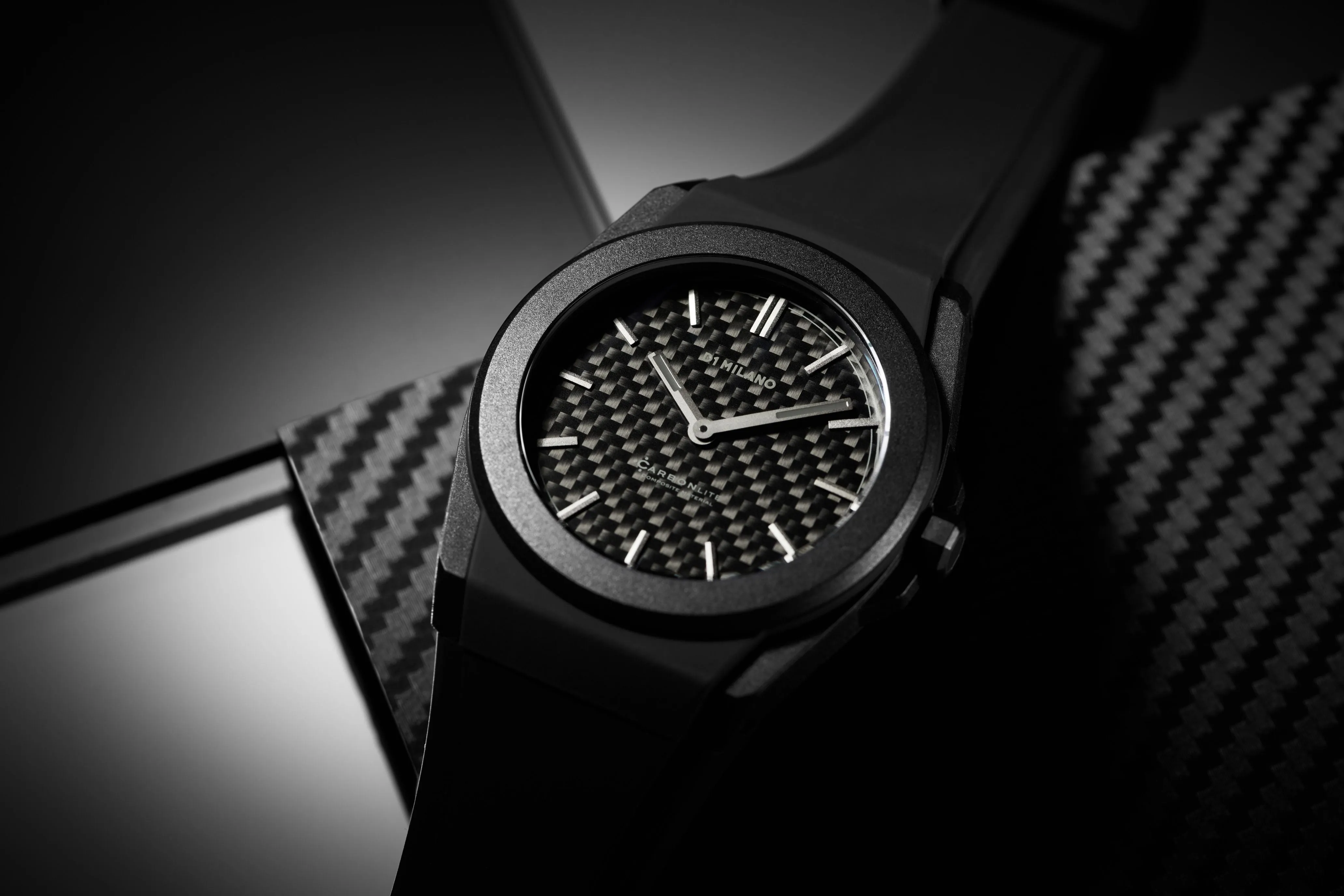 D1 Milano Carbonlite Carbon 40.5mm Watch