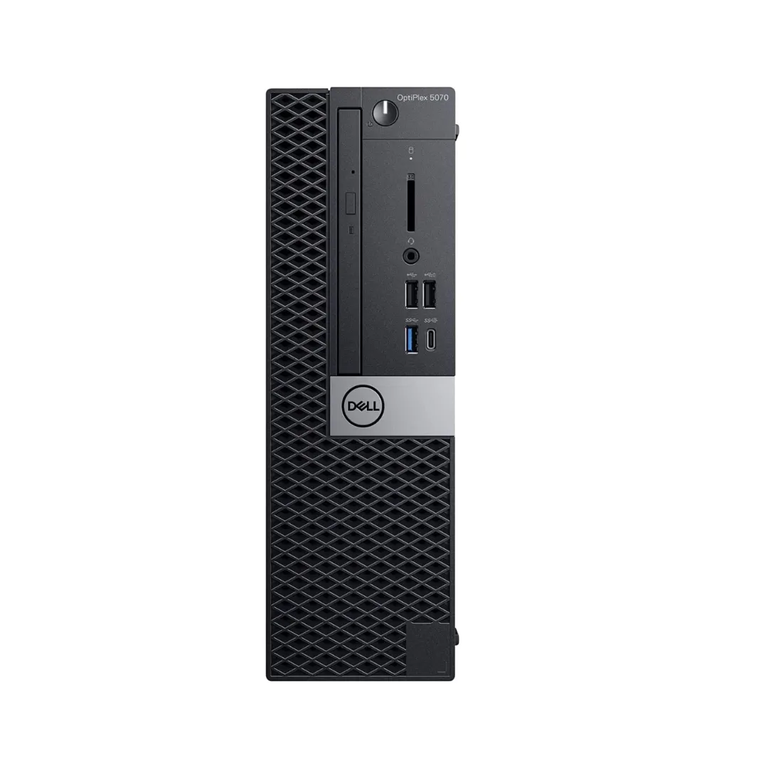 Dell OptiPlex 5070, SFF Desktop, Intel Core i5-9500, 3.0GHz, 32GB RAM, 1TB NVMe SSD, Windows 11 Pro, Grade A Refurbished - EE