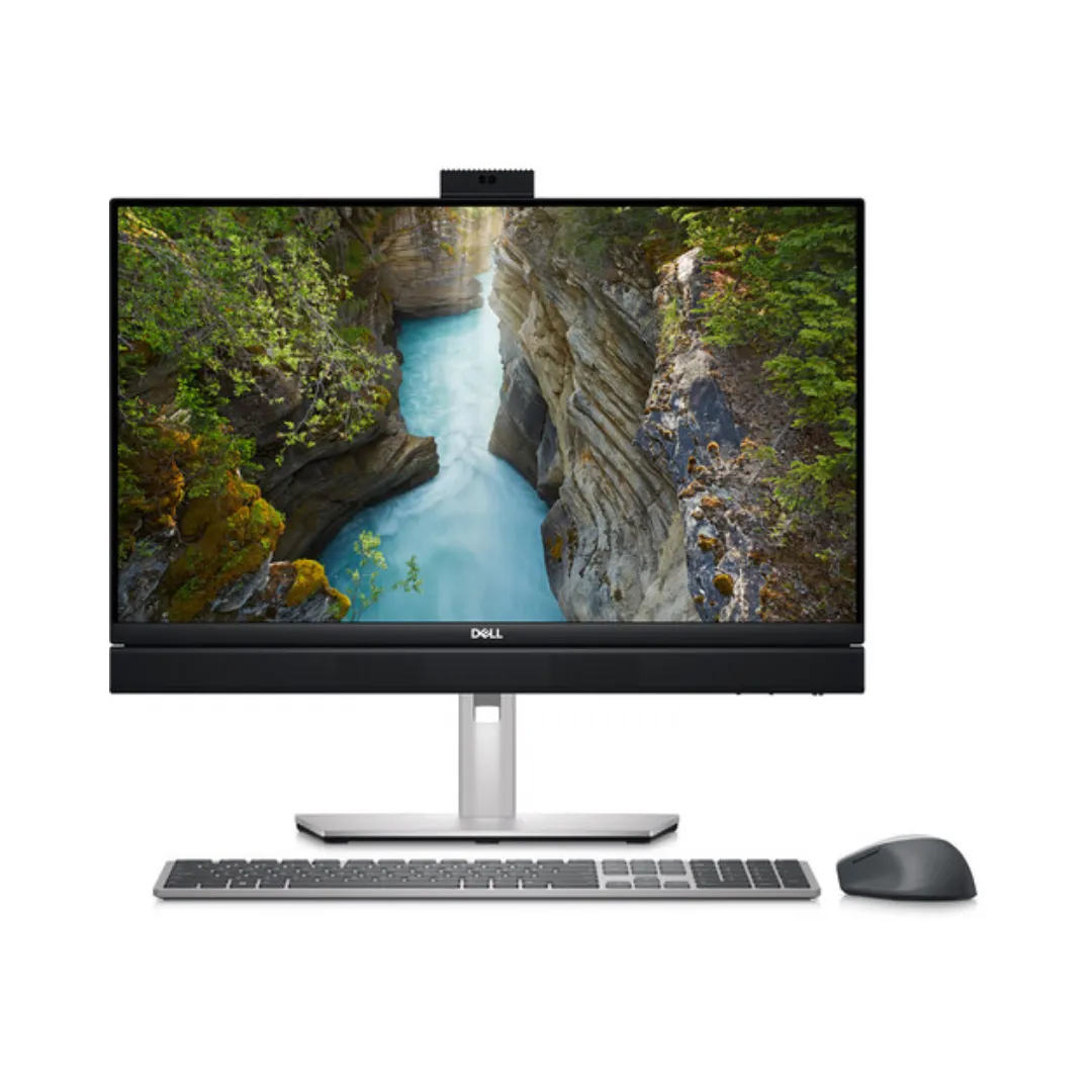 Dell OptiPlex 7410 All-in-One Desktop, 24", Intel Core i3-13100T, 3.40 GHz, 8GB RAM, 256GB M2 NVMe SSD, Windows 11 Pro - Open Box