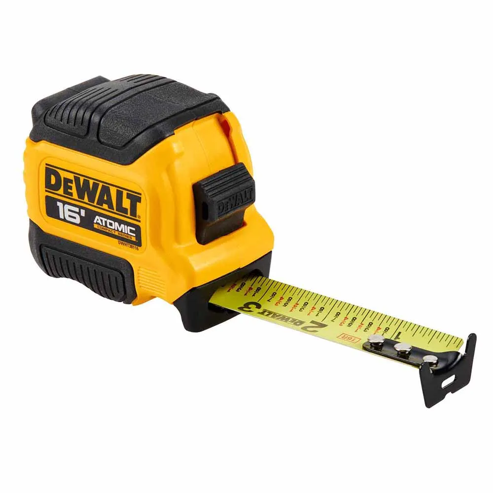 DeWalt DWHT38116S Atomic Compact Series 16 FT TAPE MEASURE