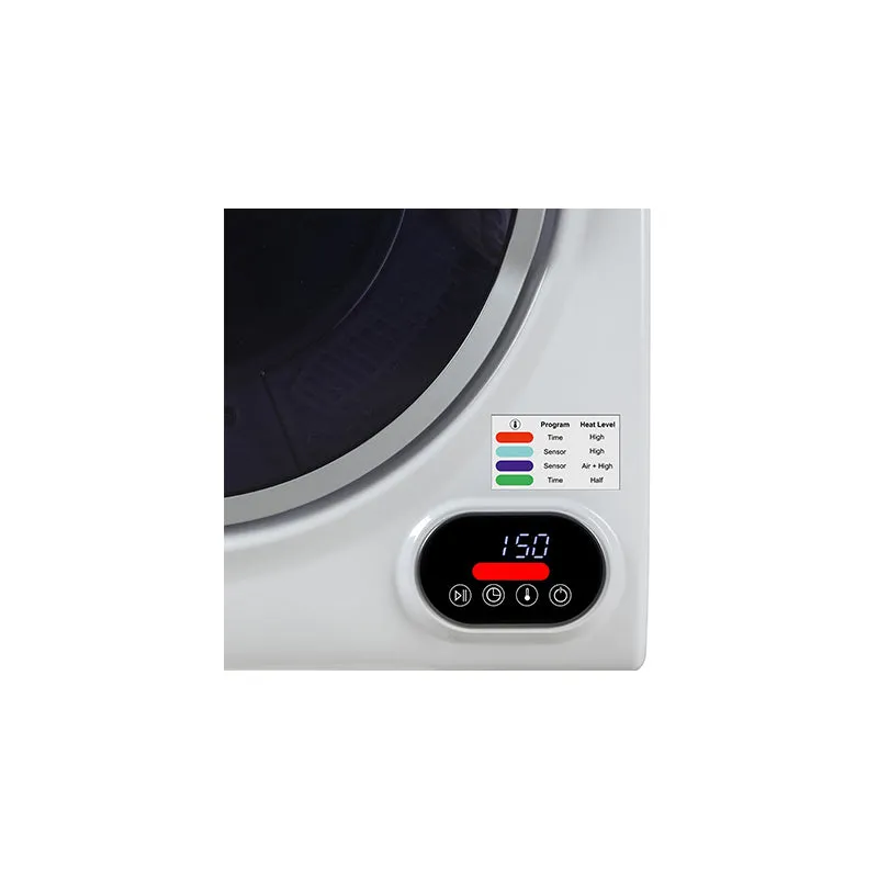 DIGITAL STACKABLE 18 Lbs Washer 1.9cf 110V Vented DIGI Dryer 3.5cf 110V