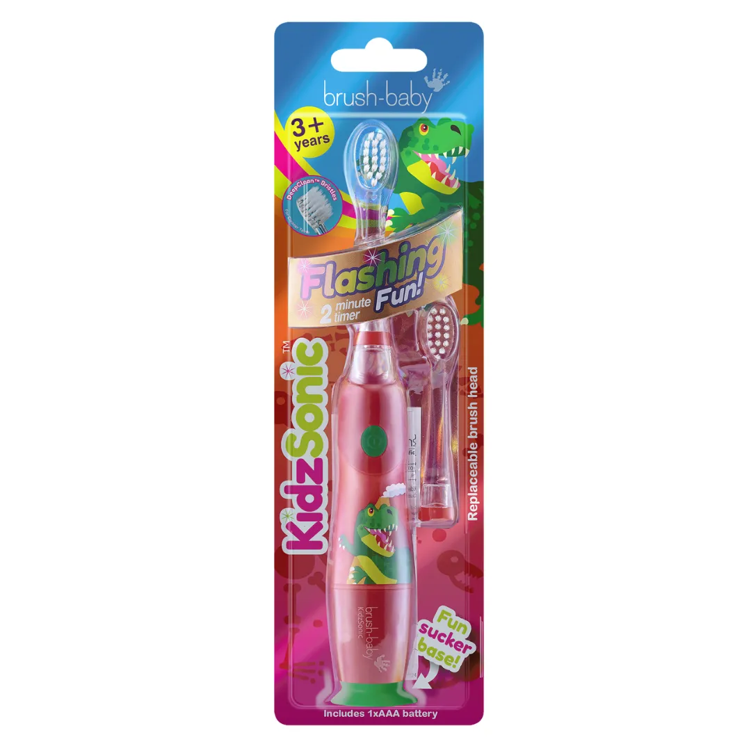 Dinosaur KidzSonic® Kids Electric Toothbrush